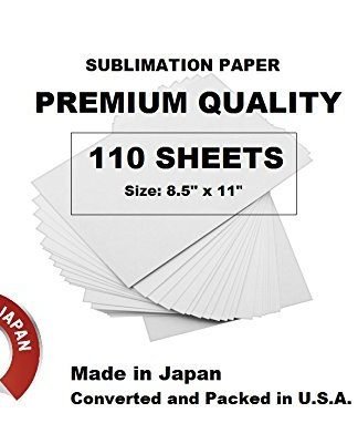 Sublimation Paper size 8.5"x11" 100 SHEETS for Sawgrass SG400 MADE IN GERMANY 